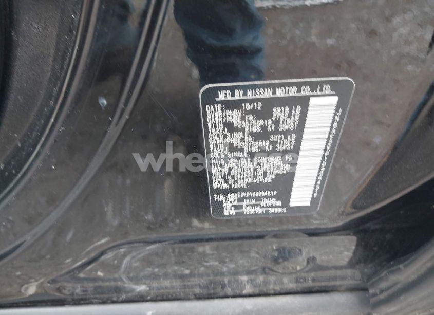 Photo 9 of 2013 Nissan Quest SL (VIN JN8AE2KP1D9064517)