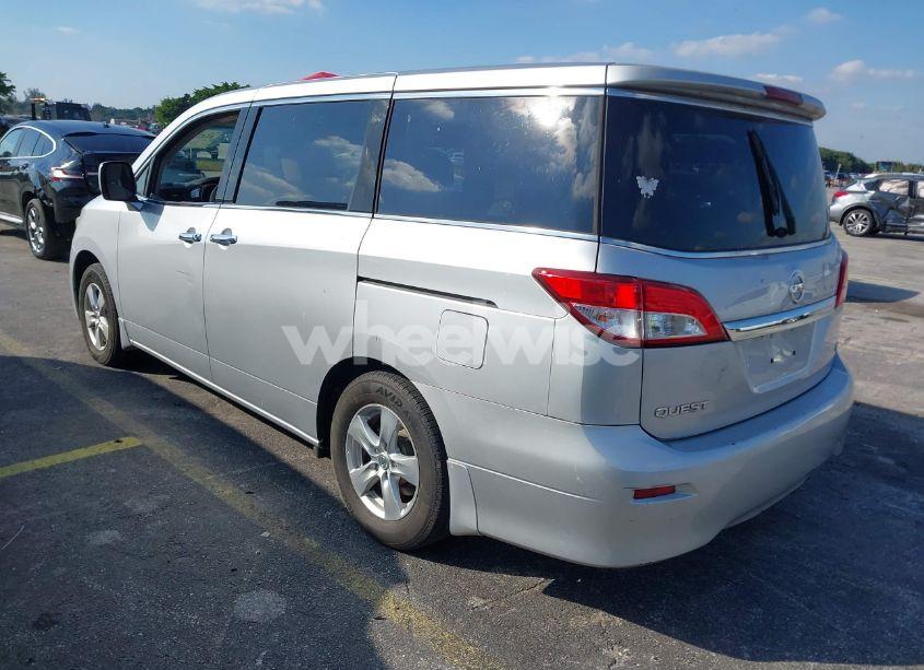 Photo 3 of 2011 Nissan Quest SV (VIN JN8AE2KP2B9008003)