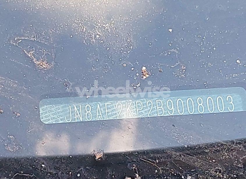 Photo 9 of 2011 Nissan Quest SV (VIN JN8AE2KP2B9008003)