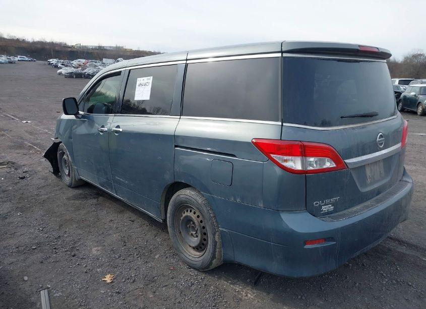 Photo 3 of 2012 Nissan Quest S (VIN JN8AE2KP2C9039057)