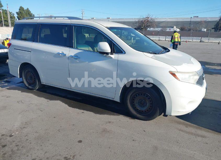 2012 Nissan Quest S (VIN JN8AE2KP2C9040807) main photo