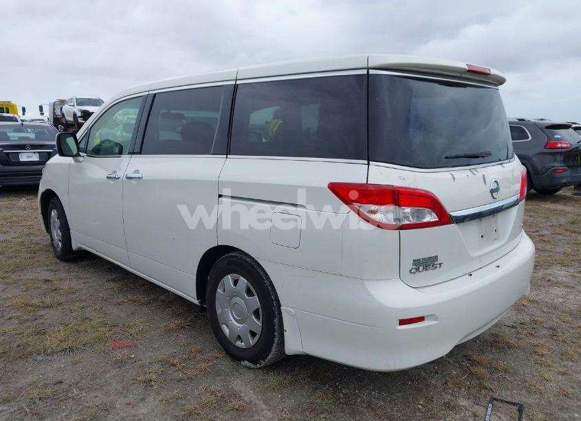 Photo 3 of 2012 Nissan Quest S (VIN JN8AE2KP2C9043013)