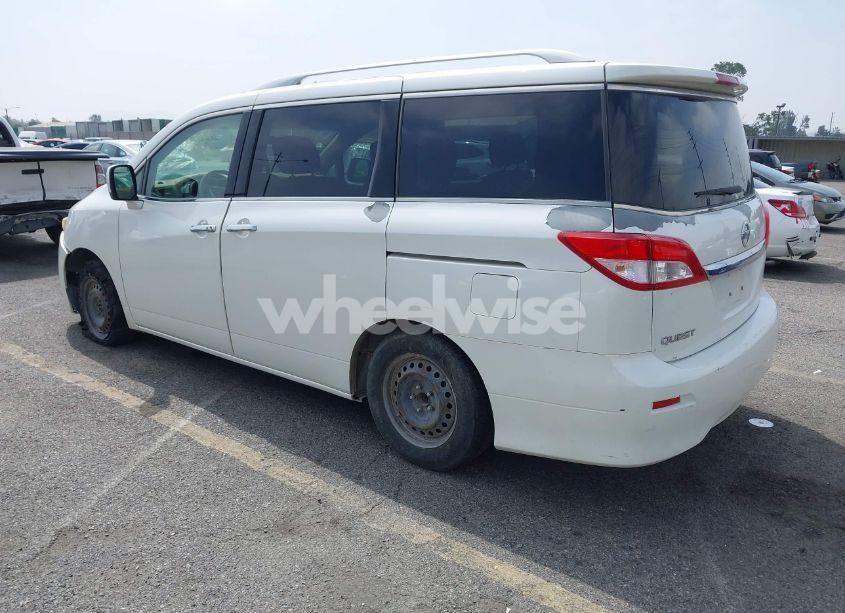 Photo 3 of 2012 Nissan Quest S (VIN JN8AE2KP3C9035406)