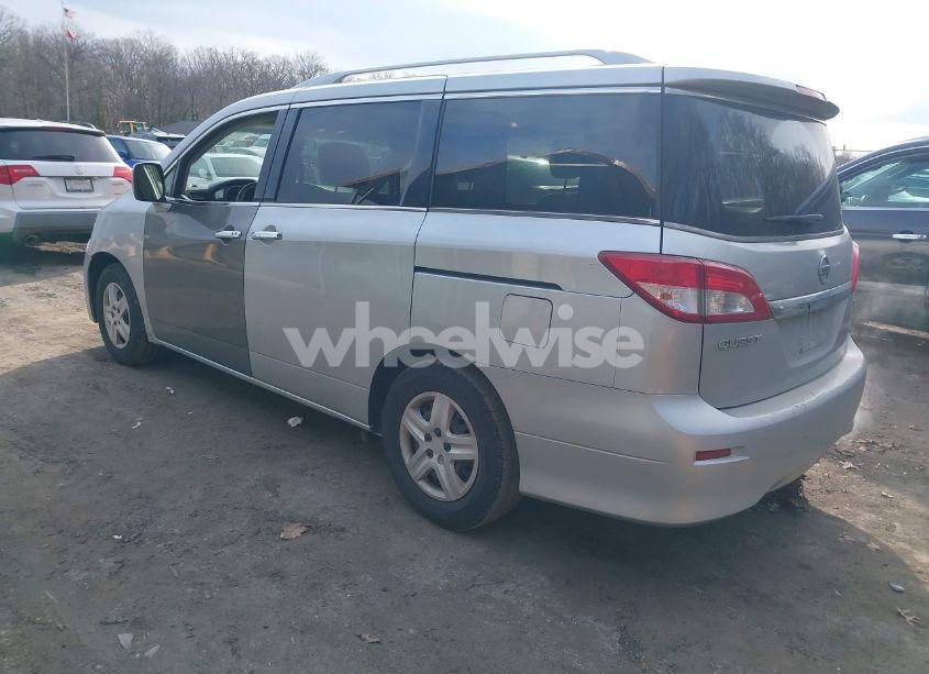 Photo 3 of 2012 Nissan Quest S (VIN JN8AE2KP3C9043943)
