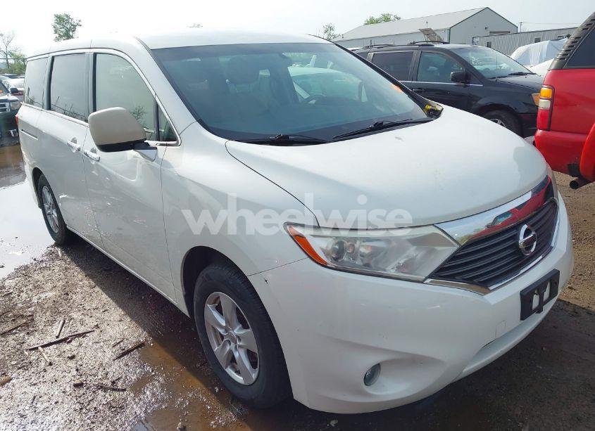 2013 Nissan Quest SV (VIN JN8AE2KP3D9070058) main photo