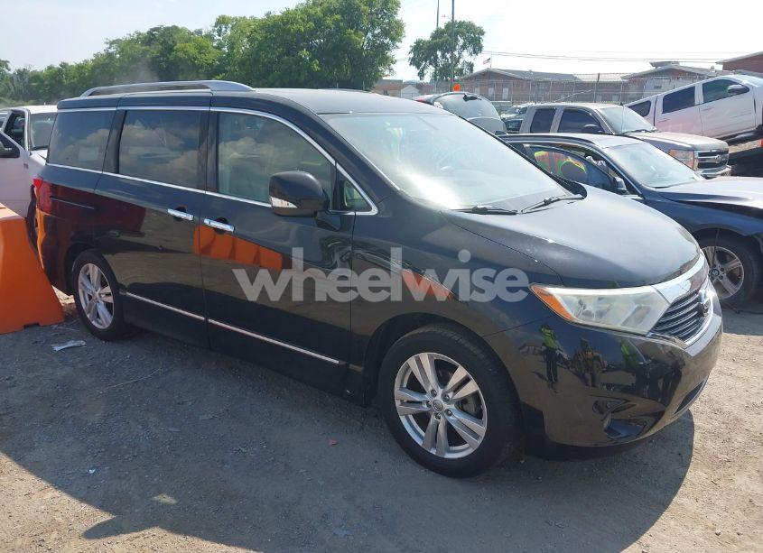 2012 Nissan Quest SL (VIN JN8AE2KP4C9037780) main photo