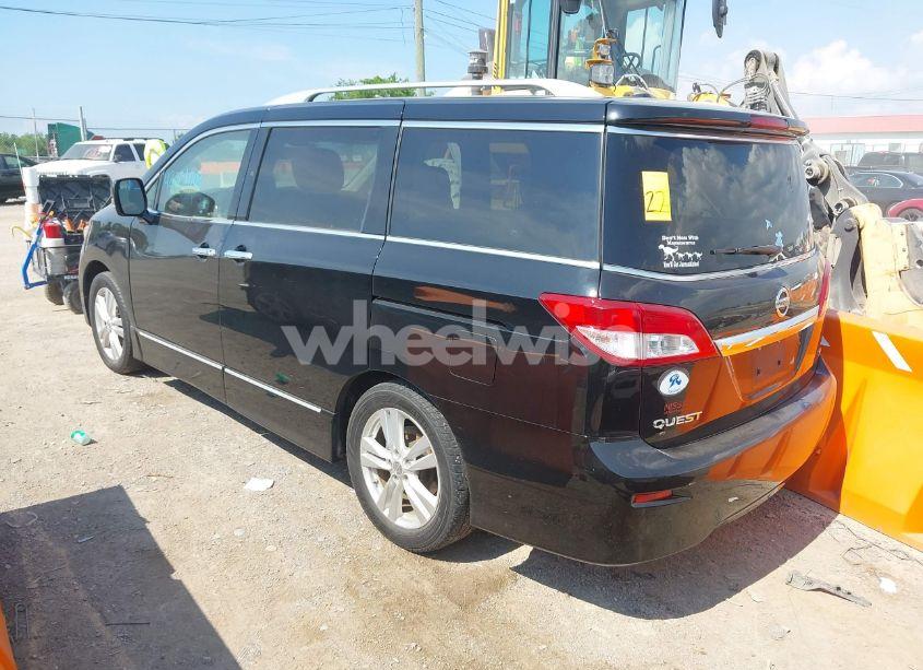 Photo 3 of 2012 Nissan Quest SL (VIN JN8AE2KP4C9037780)