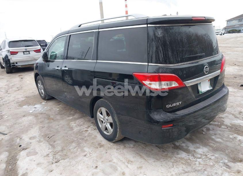 Photo 3 of 2012 Nissan Quest SV (VIN JN8AE2KP5C9034855)