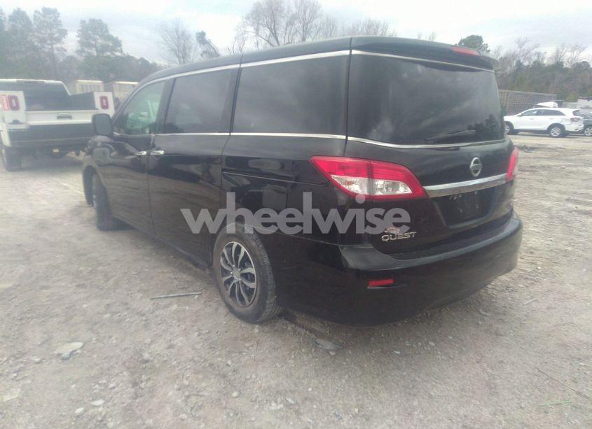 Photo 3 of 2012 Nissan Quest S (VIN JN8AE2KP6C9039157)