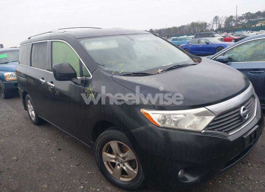 2012 Nissan Quest SV (VIN JN8AE2KP6C9046075) main photo