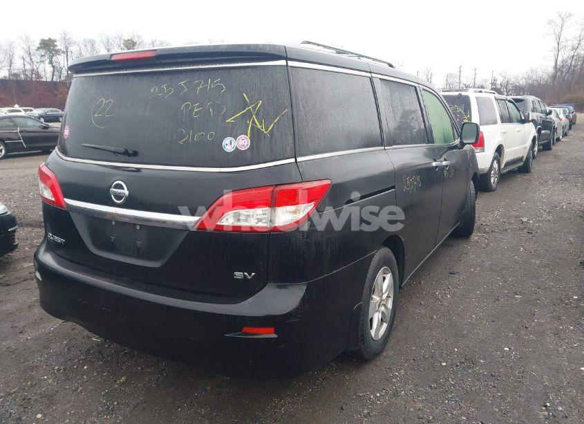 Photo 4 of 2012 Nissan Quest SV (VIN JN8AE2KP6C9046075)