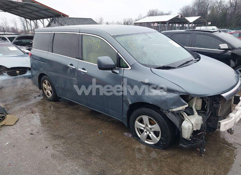 2012 Nissan Quest SV (VIN JN8AE2KP6C9049722) main photo