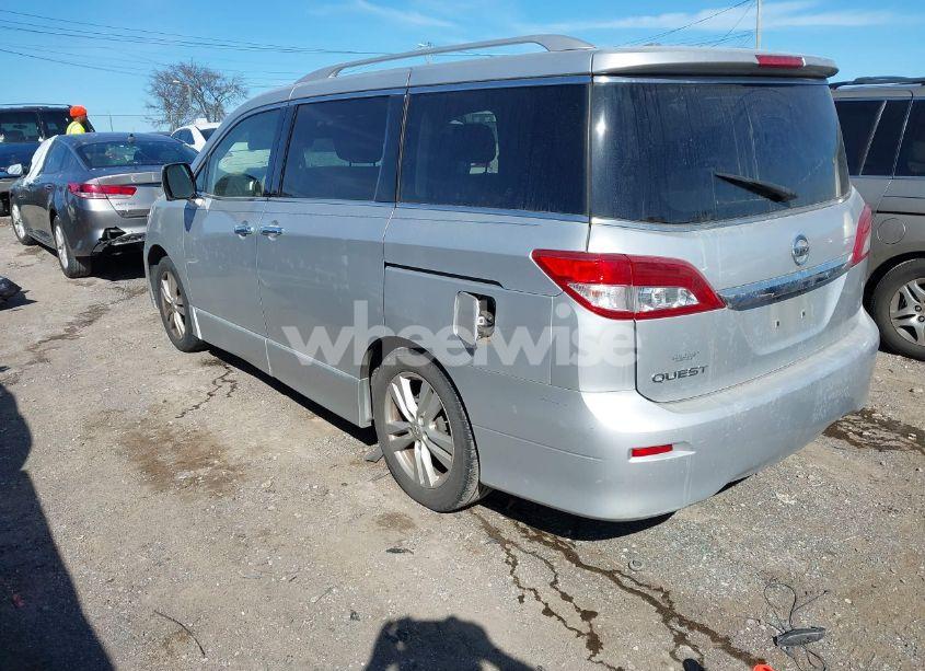 Photo 3 of 2014 Nissan Quest LE (VIN JN8AE2KP6E9100574)