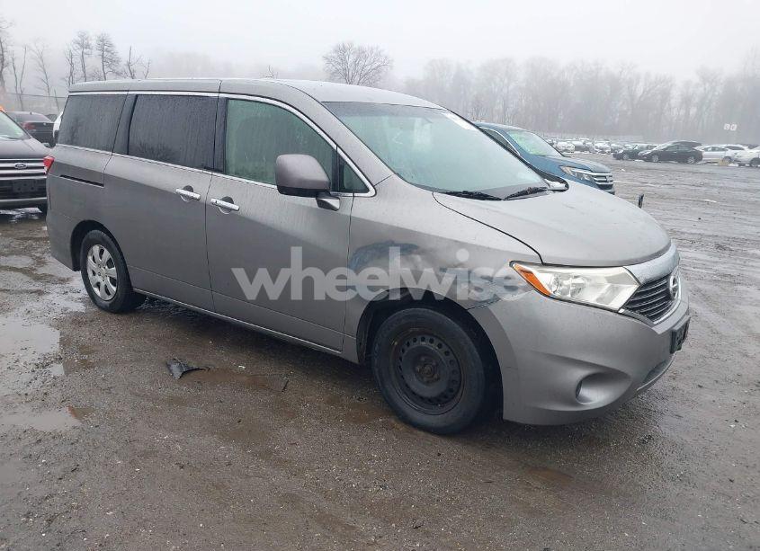 2012 Nissan Quest S (VIN JN8AE2KP7C9040625) main photo