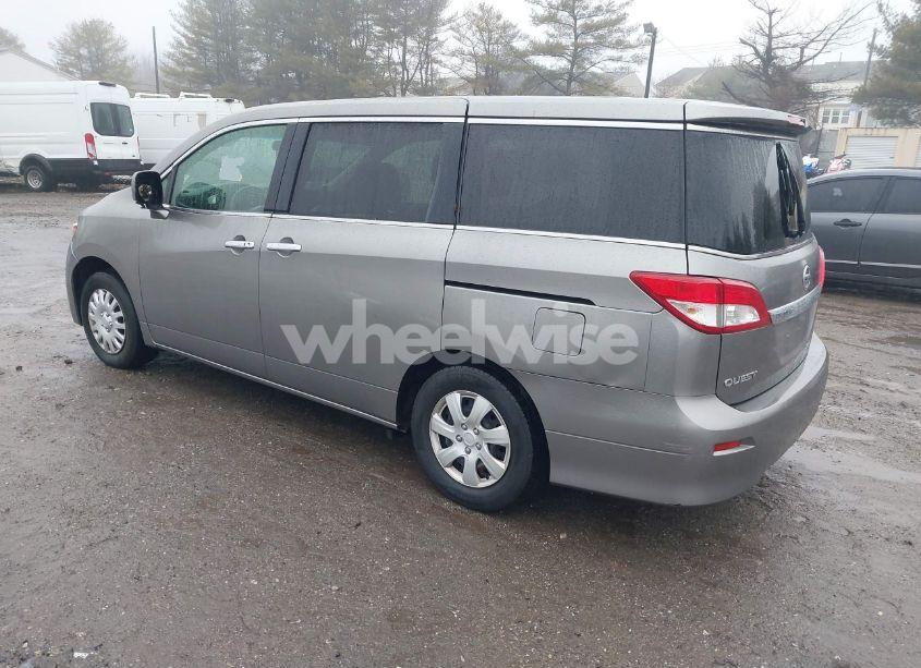 Photo 3 of 2012 Nissan Quest S (VIN JN8AE2KP7C9040625)