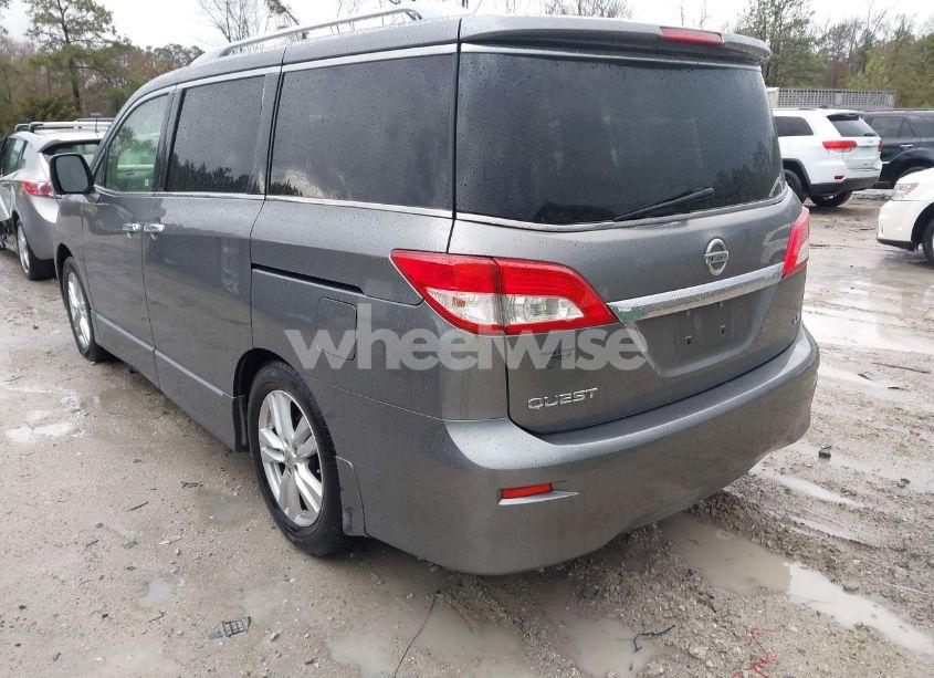Photo 3 of 2014 Nissan Quest LE (VIN JN8AE2KP7E9105279)