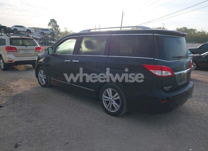Photo 3 of 2012 Nissan Quest LE (VIN JN8AE2KP8C9038267)
