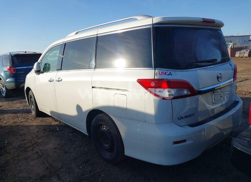 Photo 3 of 2012 Nissan Quest S (VIN JN8AE2KP8C9046854)