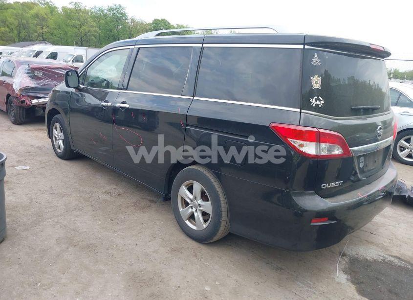 Photo 3 of 2014 Nissan Quest SV (VIN JN8AE2KP8E9101158)
