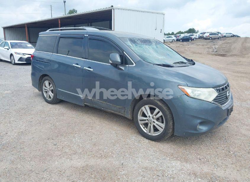 2012 Nissan Quest SL (VIN JN8AE2KP9C9039265) main photo