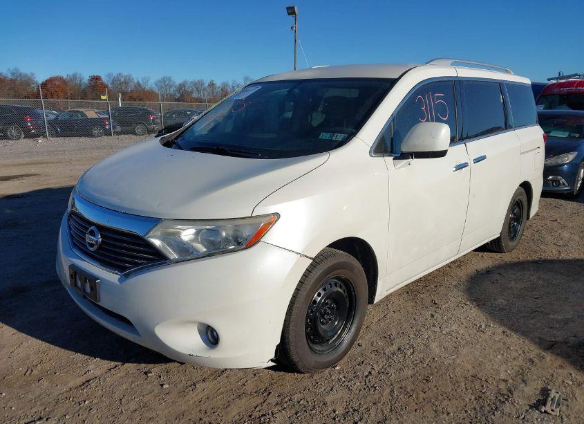 Photo 2 of 2012 Nissan Quest S (VIN JN8AE2KP9C9045146)