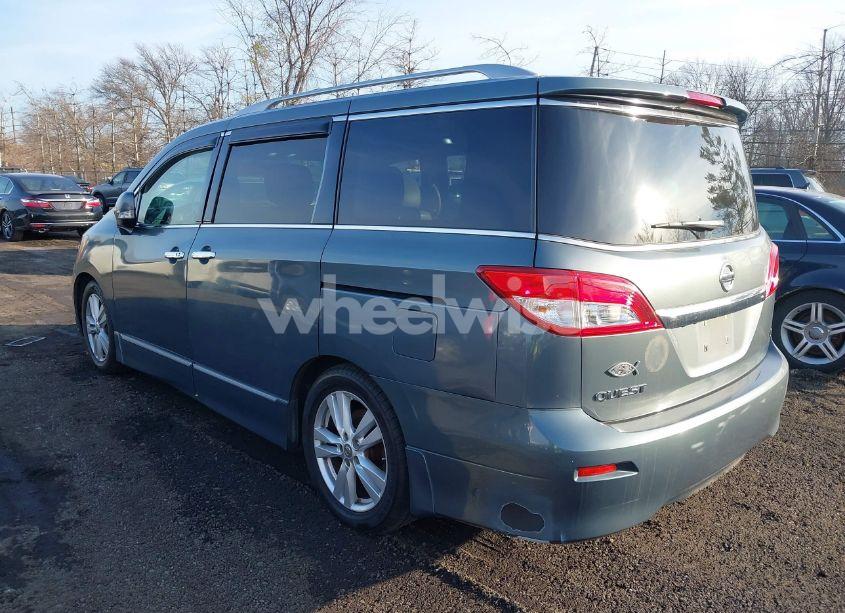 Photo 3 of 2012 Nissan Quest LE (VIN JN8AE2KP9C9047446)