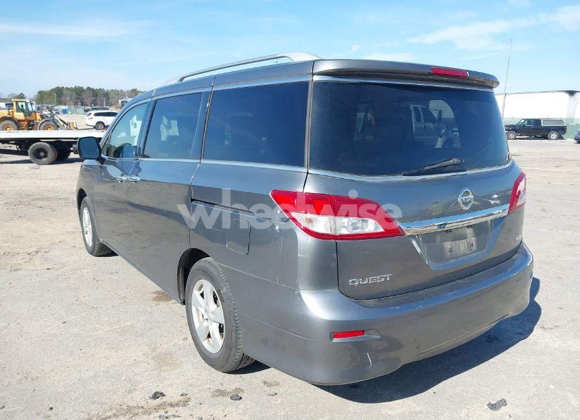 Photo 3 of 2015 Nissan Quest SV (VIN JN8AE2KP9F9122120)