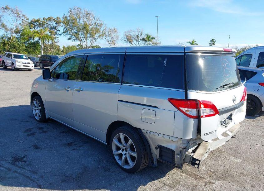 Photo 3 of 2014 Nissan Quest S (VIN JN8AE2KPXE9102859)