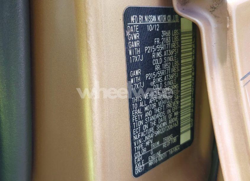 Photo 9 of 2013 Nissan Juke SV (VIN JN8AF5MR2DT206163)