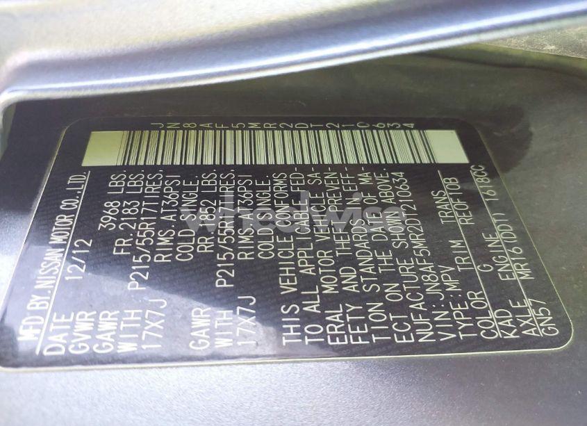 Photo 9 of 2013 Nissan Juke SV (VIN JN8AF5MR2DT210634)