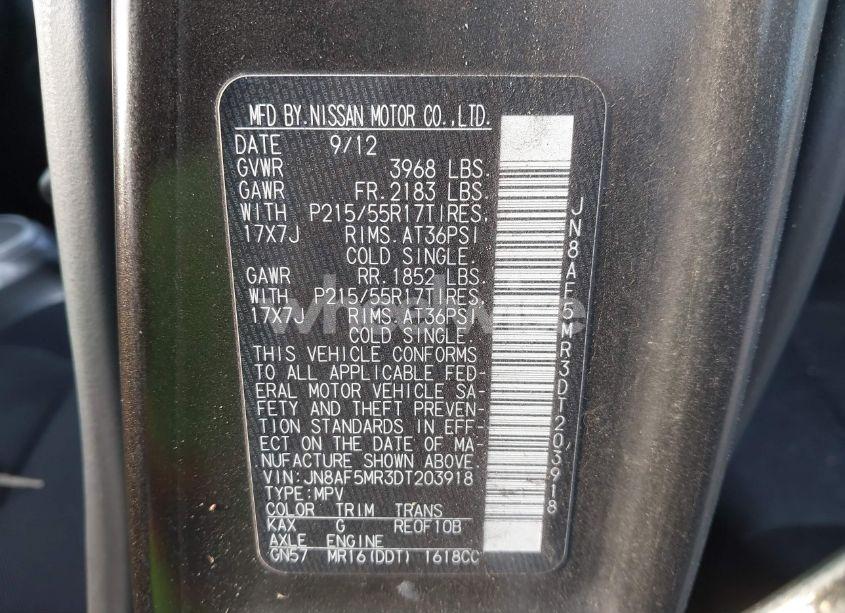 Photo 9 of 2013 Nissan Juke S (VIN JN8AF5MR3DT203918)