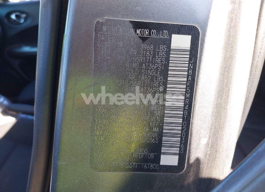 Photo 9 of 2011 Nissan Juke S (VIN JN8AF5MR4BT020363)