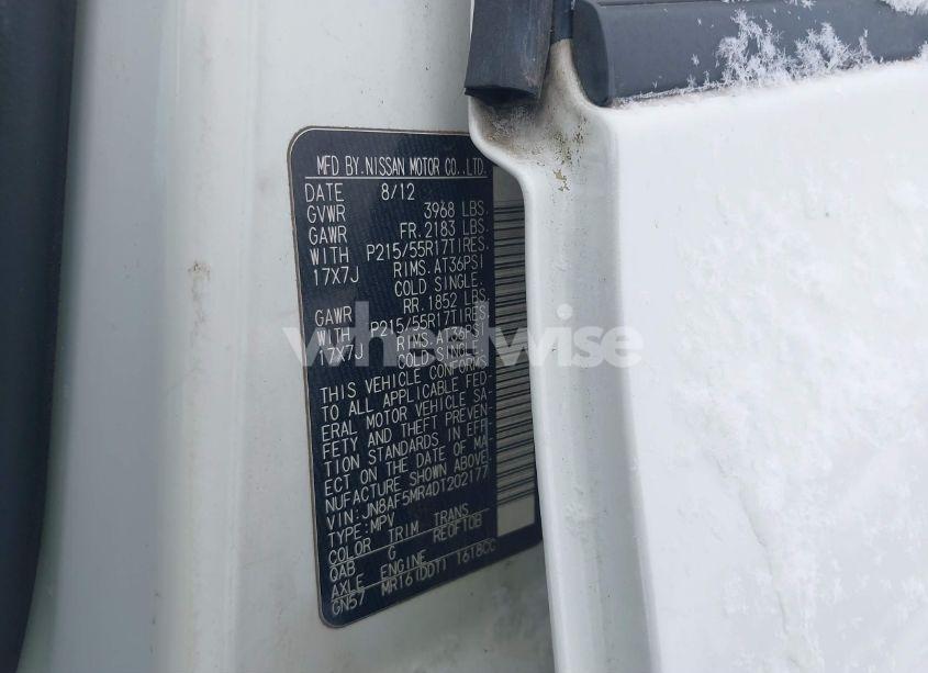 Photo 9 of 2013 Nissan Juke S (VIN JN8AF5MR4DT202177)