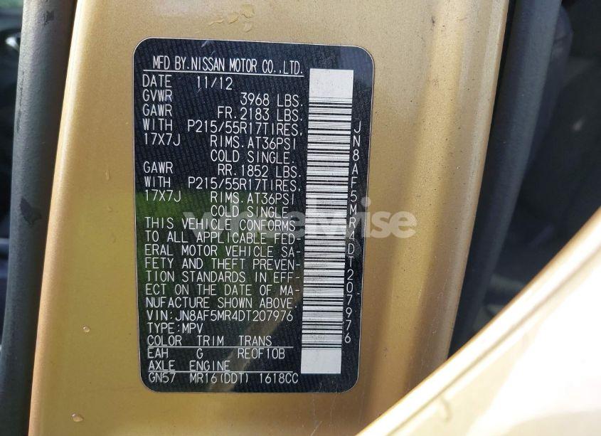 Photo 9 of 2013 Nissan Juke S (VIN JN8AF5MR4DT207976)