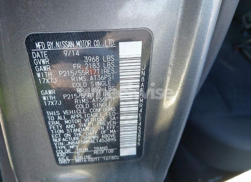Photo 9 of 2014 Nissan Juke SV (VIN JN8AF5MR4ET453895)