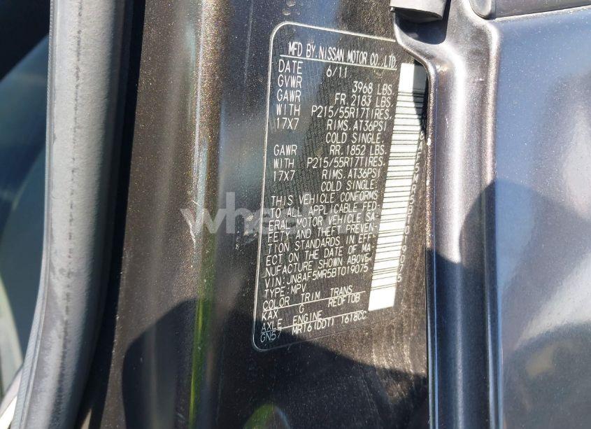 Photo 9 of 2011 Nissan Juke S (VIN JN8AF5MR5BT019075)