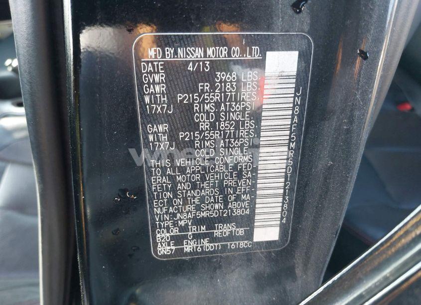 Photo 9 of 2013 Nissan Juke SL (VIN JN8AF5MR5DT213804)