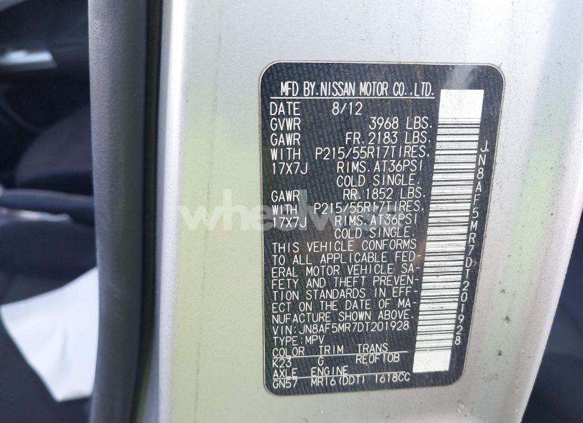 Photo 9 of 2013 Nissan Juke S (VIN JN8AF5MR7DT201928)