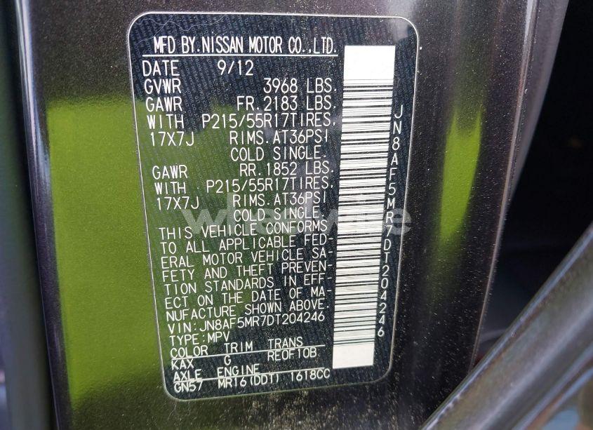 Photo 9 of 2013 Nissan Juke SL (VIN JN8AF5MR7DT204246)