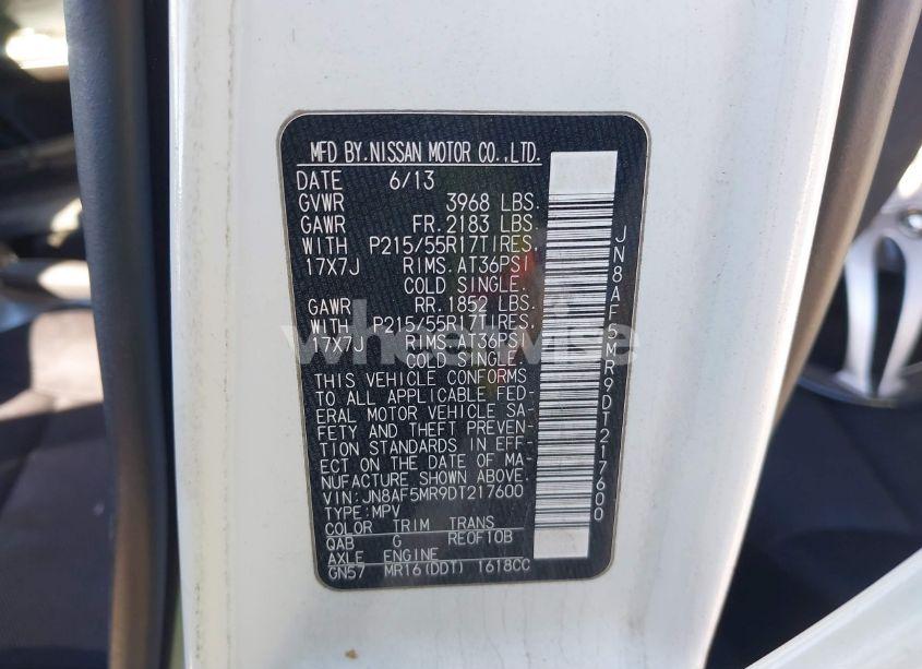 Photo 9 of 2013 Nissan Juke S (VIN JN8AF5MR9DT217600)