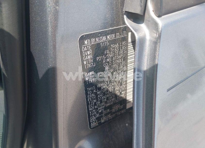 Photo 9 of 2015 Nissan Juke S (VIN JN8AF5MRXFT507850)