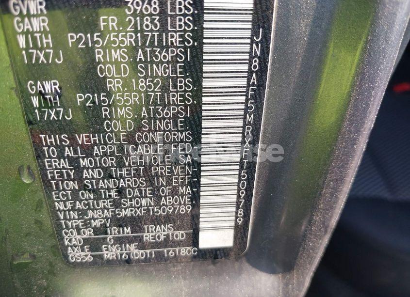 Photo 9 of 2015 Nissan Juke S (VIN JN8AF5MRXFT509789)