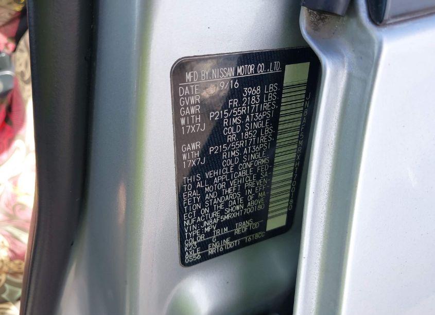 Photo 9 of 2017 Nissan Juke S (VIN JN8AF5MRXHT700180)