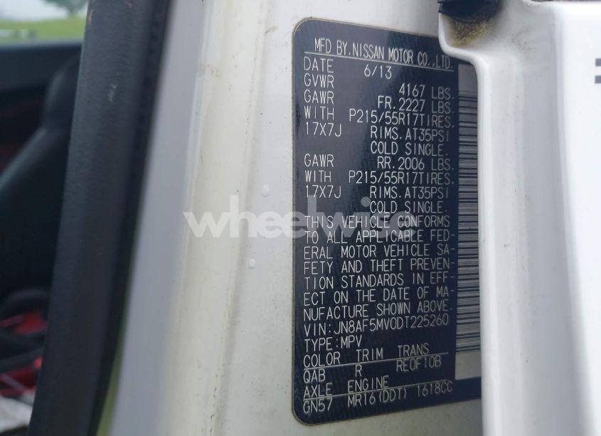 Photo 9 of 2013 Nissan Juke SL (VIN JN8AF5MV0DT225260)