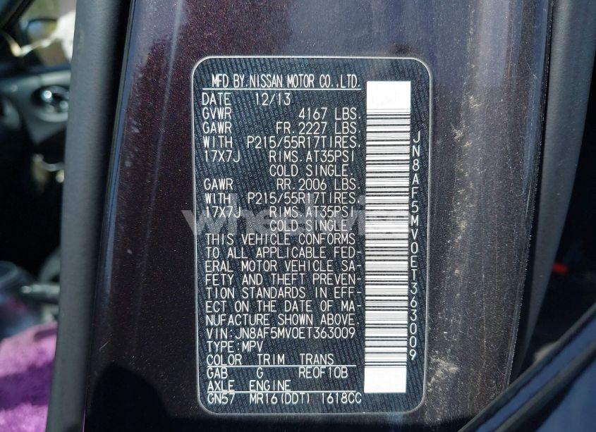 Photo 9 of 2014 Nissan Juke S (VIN JN8AF5MV0ET363009)
