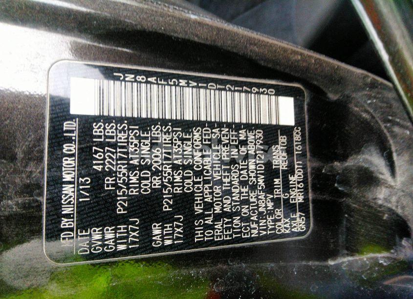 Photo 9 of 2013 Nissan Juke SV (VIN JN8AF5MV1DT217930)