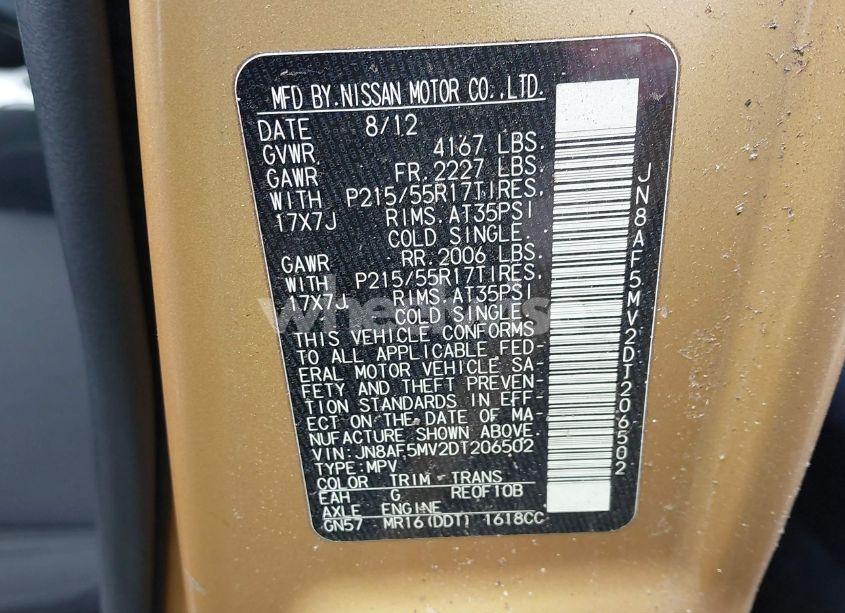 Photo 9 of 2013 Nissan Juke S (VIN JN8AF5MV2DT206502)