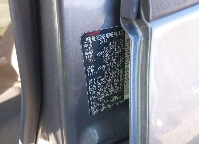 Photo 9 of 2015 Nissan Juke S (VIN JN8AF5MV3FT556207)