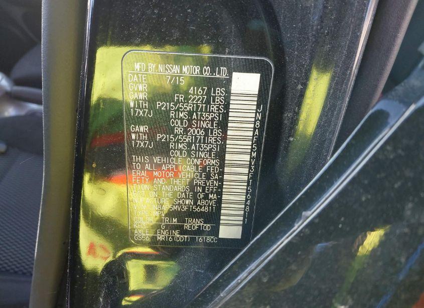 Photo 9 of 2015 Nissan Juke S (VIN JN8AF5MV3FT564811)
