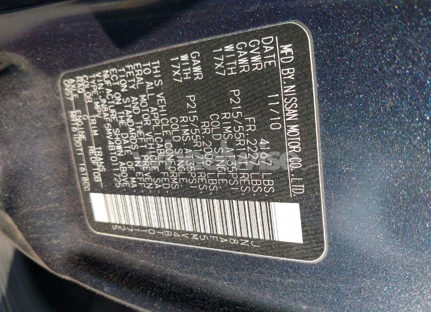 Photo 9 of 2011 Nissan Juke SV (VIN JN8AF5MV4BT011725)